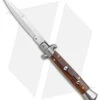 Frank B 9" Italian Stiletto Bayonet Knife Palisander Wood (4" Satin)