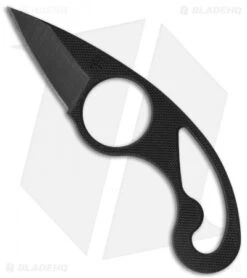 Fred Perrin Mini Griffe Fixed Blade Knife G-10 (1.375" Black)