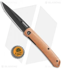 Gerber Affinity Frame Lock Knife Copper (3.7" Black) 30-001866 -SOG Store Gerber Affinity FL Copper Black BHQ 120842 jr bottlecap