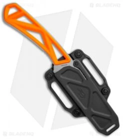 Gerber EXO-MOD Drop Point Fixed Blade Knife Orange (Stonewash) 30-001796 -SOG Store Gerber EXO MOD DP Orange SW 30 001796 BHQ 105520 jr sheath