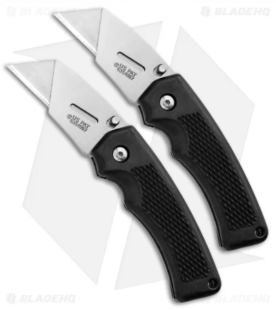 Gerber Edge TacHide 2-Pack Liner Lock Utility Razor Black (2.38" Satin) 1 Gerber Edge TacHide 2-Pack Liner Lock Utility Razor Black (2.38" Satin)