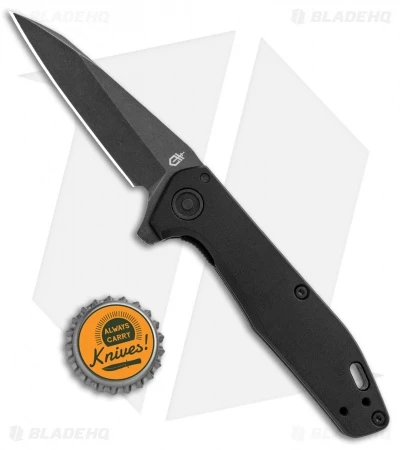 Gerber Fastball Liner Lock Flipper Knife Black (3" Black) 30-001612 4 Gerber Fastball Liner Lock Flipper Knife Black (3" Black) 30-001612 - Image 4