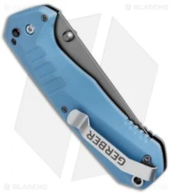 Gerber Haul A/O Spring Assisted Knife Blue GFN (3.1" Gray) 30-001397 -SOG Store Gerber Haul AO SA Blue GFN 30 001397 BHQ 67397 jr side