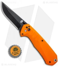 Gerber Haul A/O Spring Assisted Knife Orange GFN (3.1" Black) 30-001398 -SOG Store Gerber Haul AO SA Orange GFN Black 30 001398 BHQ 67398 jr bottlecap
