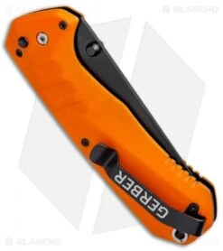 Gerber Haul A/O Spring Assisted Knife Orange GFN (3.1" Black) 30-001398 -SOG Store Gerber Haul AO SA Orange GFN Black 30 001398 BHQ 67398 jr side