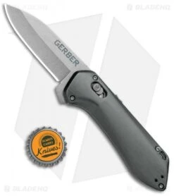 Gerber Highbrow Compact A/O Spring Assisted Knife Gray (2.8" Stonewash) 7 Gerber Highbrow Compact A/O Spring Assisted Knife Gray (2.8" Stonewash) -SOG Store Gerber Highbrow Compact A O SA Gray SW 30 001518N BHQ 94148 jr bottlecap