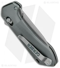 Gerber Highbrow Compact A/O Spring Assisted Knife Gray (2.8" Stonewash) 6 Gerber Highbrow Compact A/O Spring Assisted Knife Gray (2.8" Stonewash) -SOG Store Gerber Highbrow Compact A O SA Gray SW 30 001518N BHQ 94148 jr side