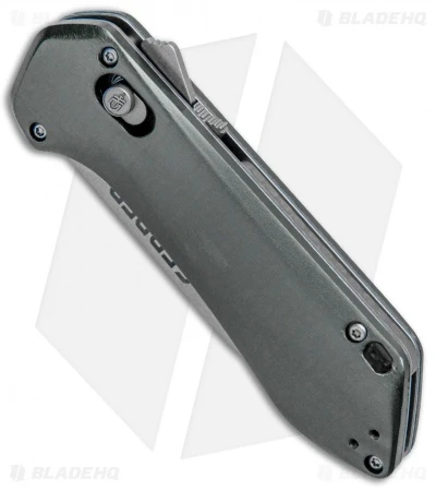 Gerber Highbrow Compact A/O Spring Assisted Knife Gray (2.8" Stonewash) 2 Gerber Highbrow Compact A/O Spring Assisted Knife Gray (2.8" Stonewash) - Image 2