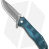 Gerber Index Liner Lock Knife Blue Aluminum (3.3" Gray) 30-001356