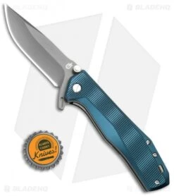 Gerber Index Liner Lock Knife Blue Aluminum (3.3" Gray) 30-001356 -SOG Store Gerber Index LL Blue Alum 30 001356 BHQ 67400 jr bottlecap 2