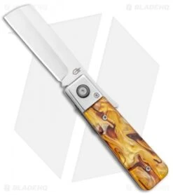 Gerber Jukebox Front Flipper Liner Lock Knife Tortoise (2.75" Satin)