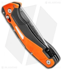 Gerber Randy Newberg DTS Pivot Lock Knife Gray/Orange Rubber (3.8" SW) -SOG Store Gerber Randy Newberg DTS Gray Orange Rubber 30 001761 BHQ 105530 jr side