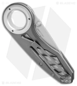 Gerber Remix Liner Lock Knife Gray Aluminum (3" Bead Blast) G41969 6 Gerber Remix Liner Lock Knife Gray Aluminum (3" Bead Blast) G41969 -SOG Store Gerber Remix LL Gray Aluminum BB Serr BHQ 53962 jr side