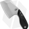 Gerber Tri-Tip Mini Cleaver Fixed Blade Knife Black Al (2" Black)