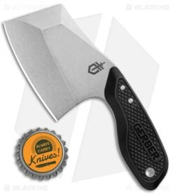 Gerber Tri-Tip Mini Cleaver Fixed Blade Knife Black Al (2" Black) -SOG Store Gerber Tri Tip Mini Cleaver Black SW 30 001693 BHQ 94219 jr bottlecap