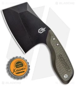 Gerber Tri-Tip Mini Cleaver Fixed Blade Knife Green (2" Black) 7 Gerber Tri-Tip Mini Cleaver Fixed Blade Knife Green (2" Black) -SOG Store Gerber Tri Tip Mini Cleaver Green Black 30 001694 BHQ 94220 jr bottlecap