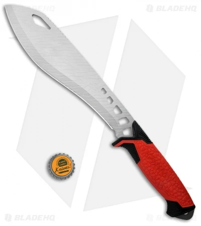 Gerber Versafix Pro 14" Machete Fixed Blade Knife Red (9" Satin) 31-003469 4 Gerber Versafix Pro 14" Machete Fixed Blade Knife Red (9" Satin) 31-003469 - Image 4