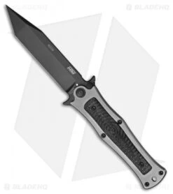 HTM Darrel Ralph Madd Maxx 4 Tanto Spring Assisted Knife (4" Black)