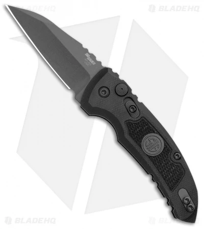 Hogue Knives A01 Microswitch Auto Knife Sig Medallion Wharncliffe (2.6" Black) 1 Hogue Knives A01 Microswitch Auto Knife Sig Medallion Wharncliffe (2.6" Black)