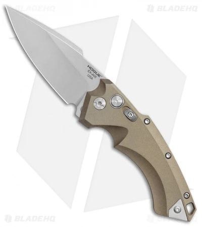 Hogue Knives EX-A05 Spear Point Automatic Knife FDE (3.5" Stonewash) 34534 1 Hogue Knives EX-A05 Spear Point Automatic Knife FDE (3.5" Stonewash) 34534