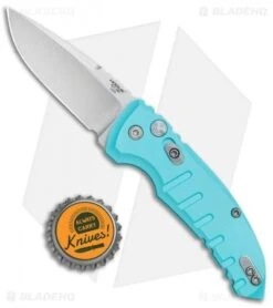 Hogue Knives A01 Microswitch Automatic Knife Aqua Blue (2.6" Stonewash) 24113 7 Hogue Knives A01 Microswitch Automatic Knife Aqua Blue (2.6" Stonewash) 24113 -SOG Store Hogue Knives A01 Microswitch Auto Aqua Blue SW 24113 BHQ 78508 jr bottlecap
