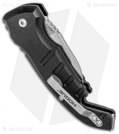 Hogue Knives CA Legal A01 Microswitch Wharncliffe Auto Knife Black (1.8" SW) 3 Hogue Knives CA Legal A01 Microswitch Wharncliffe Auto Knife Black (1.8" SW) - Image 3