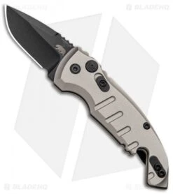 Hogue Knives CA Legal A01 Microswitch Automatic Knife FDE (1.8" Black)