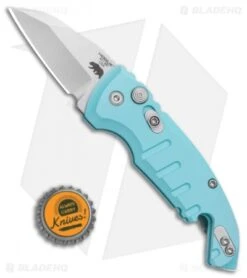 Hogue Knives CA Legal A01 Microswitch Wharncliffe Automatic Knife Aqua (1.8" SW) -SOG Store Hogue Knives CA Legal A01 Microswitch Wharncliffe Automatic Knife Aqua SW BHQ 81359 kp bottle cap