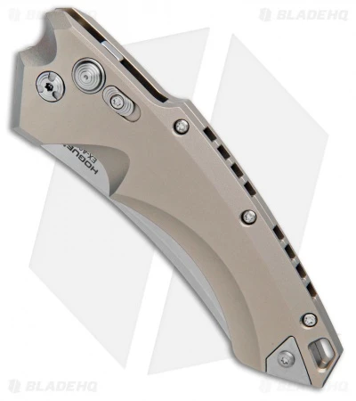 Hogue Knives EX-A05 Wharncliffe Automatic Knife FDE (4" Stonewash) 34504 2 Hogue Knives EX-A05 Wharncliffe Automatic Knife FDE (4" Stonewash) 34504 - Image 2