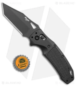 Hogue SIG K320 AXG Tanto Manual Folding Knife Black Aluminum/G-10 (3.5" Black) -SOG Store Hogue SIG K320 AXG Black Aluminum Folding Knife G 10 Pro Tanto Black BHQ 145384 jr bottlecap
