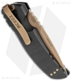 Hogue Sig Sauer EX-A01 Automatic Knife Black G-10 (3.5" FDE) 36130 6 Hogue Sig Sauer EX-A01 Automatic Knife Black G-10 (3.5" FDE) 36130 -SOG Store Hogue Sig Sauer EX A01 Auto black G 10 FDE BHQ 84594 jr side