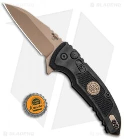 Hogue Sig Sauer X1 Microflip Wharncliffe Flipper Knife Black G-10 (2.6" FDE) 7 Hogue Sig Sauer X1 Microflip Wharncliffe Flipper Knife Black G-10 (2.6" FDE) -SOG Store Hogue Sig Sauer X1 Microflip Wharncliffe Flipper Knife Black G 10 FDE BHQ 102932 kp jr bottlecap