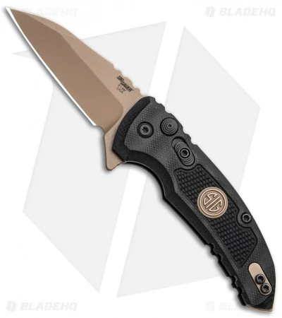 Hogue Sig Sauer X1 Microflip Wharncliffe Flipper Knife Black G-10 (2.6" FDE) 1 Hogue Sig Sauer X1 Microflip Wharncliffe Flipper Knife Black G-10 (2.6" FDE)