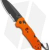 Hogue Trauma First Response Tool Knife Textured Orange G-10 (3.2" Black Serr)