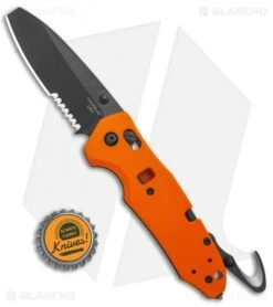 Hogue Trauma First Response Tool Knife Textured Orange G-10 (3.2" Black Serr) -SOG Store Hogue Trauma First Response Tool Textured Orange G 10 Black Serr 34764 BHQ 112104 jr bottlecap