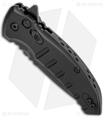 Hogue X1 Microflip Drop Point Flipper Knife Matte Black (2.75" Black) 24176 2 Hogue X1 Microflip Drop Point Flipper Knife Matte Black (2.75" Black) 24176 - Image 2