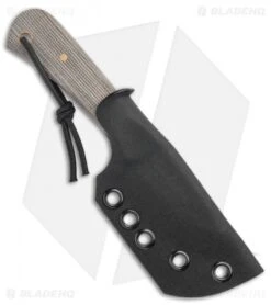 JRs Knives Junior Fixed Blade Knife Fuller Natural Micarta (2.25" Black) -SOG Store JRS Knives Junior Fixed Blade Fuller Natural Micarta Black BHQ 139466 jr sheath