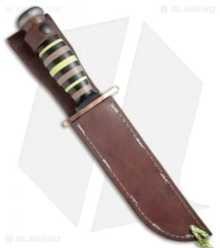 Ka-Bar Bowie Limited Edition PTK Fixed Blade Knife Stacked G-10 (7" Silver) 6 Ka-Bar Bowie Limited Edition PTK Fixed Blade Knife Stacked G-10 (7" Silver) -SOG Store Ka Bar Lim Ed PTK Stacked G 10 Silver PTK SIL BHQ 74105 jr sheath