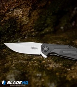 Kershaw Camshaft Assisted Opening Knife Black FRN (3" Stonewash) 1370 -SOG Store Kershaw Camshaft Assisted Opening Knife Black FRN Stonewash 1370 BHQ 106040 kp moss web