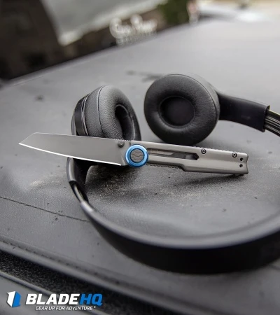 Kershaw Decibel Frame Lock Knife Gray Stainless Steel (3" Gray Ti) 2045 5 Kershaw Decibel Frame Lock Knife Gray Stainless Steel (3" Gray Ti) 2045 - Image 5