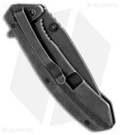 Kershaw Filter Frame Lock Knife Black (3.25" BlackWash) -SOG Store Kershaw Filter FL SS BlackWash BHQ 27380 jr side