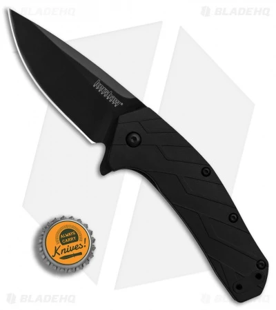 Kershaw Flock Assisted Opening Knife Black GFN (2.8" Black) 1330 4 Kershaw Flock Assisted Opening Knife Black GFN (2.8" Black) 1330 - Image 4