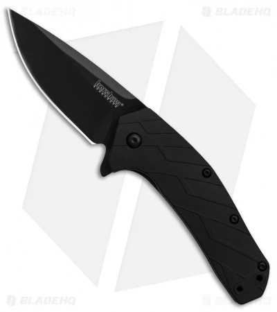 Kershaw Flock Assisted Opening Knife Black GFN (2.8" Black) 1330 1 Kershaw Flock Assisted Opening Knife Black GFN (2.8" Black) 1330