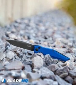Kershaw Galyean Launch 7 Automatic Knife Blue (3.75" Black) 7900BLUBLK -SOG Store Kershaw Galyean Launch 7 Auto Blue Black 7900BLUBLK BHQ 99039 jr lifestyle full size
