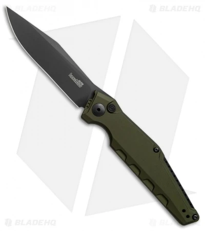 Kershaw Galyean Launch 7 Automatic Knife OD Green (3.75" Black) 7900OL 1 Kershaw Galyean Launch 7 Automatic Knife OD Green (3.75" Black) 7900OL
