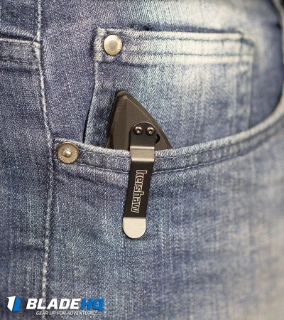 Kershaw Launch 1 Automatic Knife Black Aluminum (3.4" BlackWash) 7100BW 8 Kershaw Launch 1 Automatic Knife Black Aluminum (3.4" BlackWash) 7100BW - Image 8