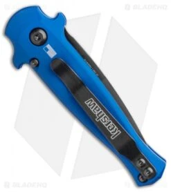 Kershaw Launch 12 Mini Stiletto Automatic Knife Blue/CF (2.5" Black) 7125BLUBLK -SOG Store Kershaw Launch 12 Mini Stiletto Automatic Knife Blue 2.5 Black 7125BLUBLK BHQ 117960 LS Side