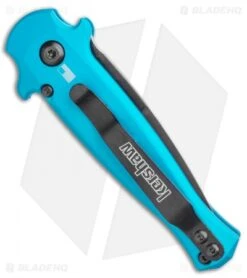 Kershaw Launch 12 Mini Stiletto Automatic Knife Teal (2.5" Black) 6 Kershaw Launch 12 Mini Stiletto Automatic Knife Teal (2.5" Black) -SOG Store Kershaw Launch 12 Mini Stiletto Automatic Knife Teal 2.5 Black KER7125TEALBLK BHQ 116323 LS Side
