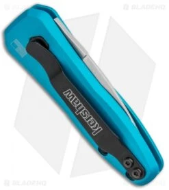 Kershaw Launch 4 CA Legal Automatic Knife Teal (1.9" Stonewash) -SOG Store Kershaw Launch 4 CA Legal Auto Teal SW KER7500TEALSW BHQ 92074 jr side