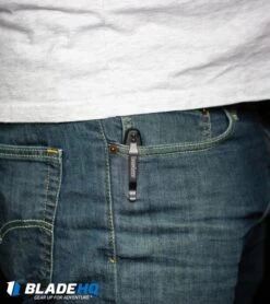 Kershaw Launch 4 CA Legal Automatic Knife Gray (1.9" Black) 7500GRYBLK -SOG Store Kershaw Launch 4 CA Legal Automatic Knife Black 7500BLK BHQ 34416 kp pocket web 3